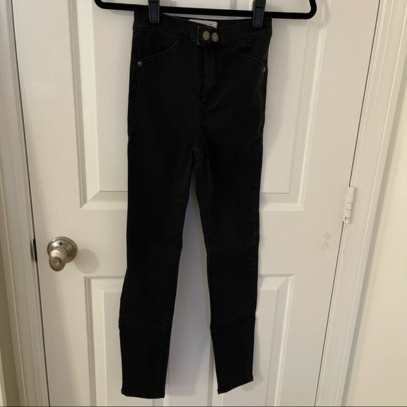 🎉HOST PICK🎉 Free People We The Free black skinny high rise jeans - Picture 2 of 16